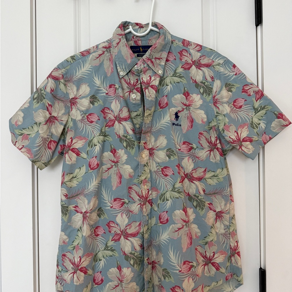 Polo by Ralph Lauren Men's Tropical Floral Shirt
